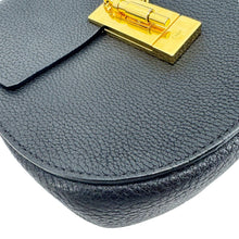 Load image into Gallery viewer, CHLOE Drew Mini Grained Leather Crossbody Bag Black
