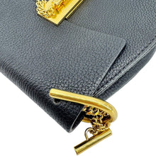 Load image into Gallery viewer, CHLOE Drew Mini Grained Leather Crossbody Bag Black
