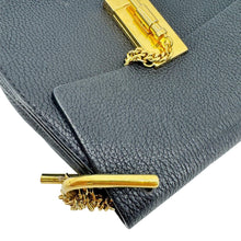 Load image into Gallery viewer, CHLOE Drew Mini Grained Leather Crossbody Bag Black
