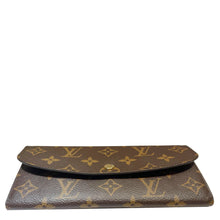 Load image into Gallery viewer, LOUIS VUITTON Emilie Monogram Canvas Wallet Brown
