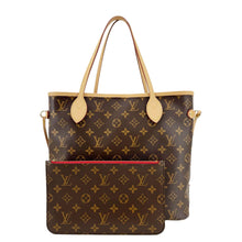 Load image into Gallery viewer, LOUIS VUITTON Neverfull MM Monogram Canvas Shoulder Bag Brown
