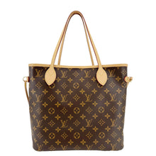Load image into Gallery viewer, LOUIS VUITTON Neverfull MM Monogram Canvas Shoulder Bag Brown
