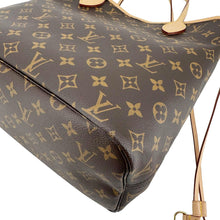 Load image into Gallery viewer, LOUIS VUITTON Neverfull MM Monogram Canvas Shoulder Bag Brown
