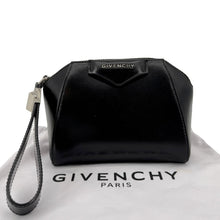 Load image into Gallery viewer, GIVENCHY Antigona Beauty Small Leather Wristlet Black
