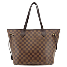 Load image into Gallery viewer, LOUIS VUITTON Neverfull MM Damier Ebene Shoulder Bag Brown

