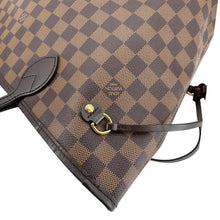 Load image into Gallery viewer, LOUIS VUITTON Neverfull MM Damier Ebene Shoulder Bag Brown
