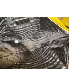 Load image into Gallery viewer, PRADA Triangle Leather Clutch Yellow
