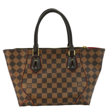 Load image into Gallery viewer, LOUIS VUITTON Caissa MM Damier Ebene Brown Tote Bag  dummy look side
