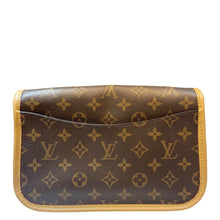 Load image into Gallery viewer, LOUIS VUITTON Diane Monogram Canvas Brown Crossbody Bag  back side look
