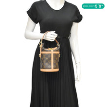 Load image into Gallery viewer, Louis Vuitton Monogram Canvas Brown Duffle Bag dummy side
