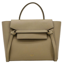 Load image into Gallery viewer, Pre-owned CELINE Mini Belt Grained Calfskin Leather Shoulder Bag
