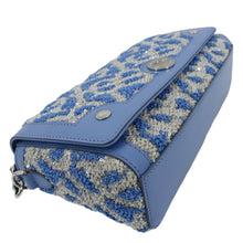 Load image into Gallery viewer, Preloved BURBERRY Note TB Small Sequins Yarn Shoulder Bag - Bottom Left
