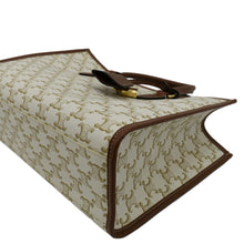 Load image into Gallery viewer, Preloved CELINE Horizontal Cabas Triomphe Canvas Shoulder Bag -bottom right
