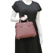 Load image into Gallery viewer, Preowned BURBERRY Banner Small Leather Tote Shoulder Bag - Good Quality
