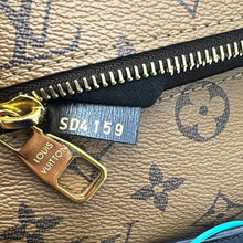 Load image into Gallery viewer, LOUIS VUITTON  Metis Pochette Reverse Monogram Canvas Crossbody Bag Brown

