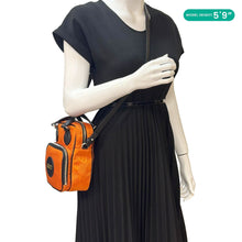 Load image into Gallery viewer, GUCCI Off The Grid Nylon Monogram Shoulder Bag Orange 625850
