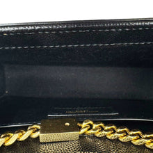 Load image into Gallery viewer, YVES SAINT LAURENT Kate Grain De Poudre Leather Chain Crossbody Bag Black
