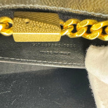 Load image into Gallery viewer, YVES SAINT LAURENT Kate Grain De Poudre Leather Chain Crossbody Bag Black
