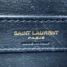 Load image into Gallery viewer, YVES SAINT LAURENT Kate Grain De Poudre Leather Chain Crossbody Bag Black
