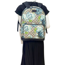 Load image into Gallery viewer, GUCCI Blooms Medium GG Supreme Monogram Backpack Beige 406370

