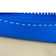 Load image into Gallery viewer, GOYARD Jouvence Chevron Print Canvas Toiletry Bag Blue
