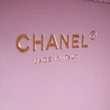 Load image into Gallery viewer, CHANEL 22 Mini Shiny Calfskin Leather Chain Crossbody Bag Pink
