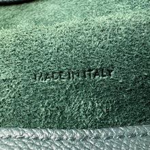 Load image into Gallery viewer, CELINE Micro Belt Grained Leather Shoulder Bag Green
