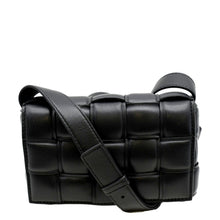 Load image into Gallery viewer, BOTTEGA VENETA Padded Cassette Leather Crossbody Bag Black
