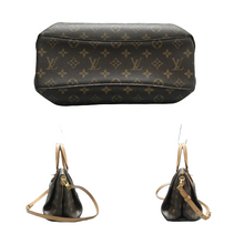 Load image into Gallery viewer, Louis Vuitton Rivoli PM Monogram Canvas Satchel Bag Brown
