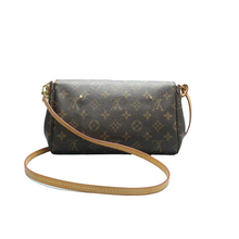 Load image into Gallery viewer, Louis Vuitton Favorite MM Monogram Canvas Crossbody Bag Brown
