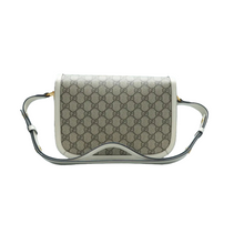 Load image into Gallery viewer, Gucci Horsebit 1955 GG Supreme Monogram  Shoulder Bag Beige Mystic White
