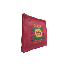 Load image into Gallery viewer, Gucci Leather Clutch Bag Red
