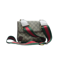 Load image into Gallery viewer, Gucci Neo Vintage GG Monogram Canvas Shoulder Bag Beige
