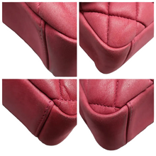 Load image into Gallery viewer, Chanel New Bubble Quilt Flap Iridescent Calfskin Small Shoulder Bag Fuchsia
