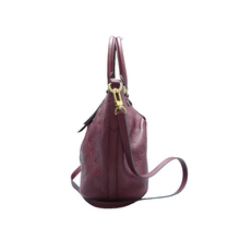 Load image into Gallery viewer, Louis Vuitton Mazarine PM Empreinte Shoulder Bag Raisin
