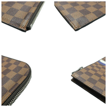 Load image into Gallery viewer, Louis Vuitton Jour GM Savane Damier Ebene Lion Chapman Pochette Brown
