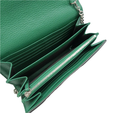 Load image into Gallery viewer, Gucci Mini Dionysus Dollar Calfskin Crystal Super Shoulder Bag Green
