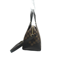 Load image into Gallery viewer, Louis Vuitton Kensington Damier Ebene Satchel Bag Brown
