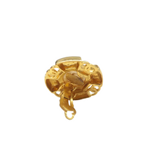 Load image into Gallery viewer, CHANEL CC Pearl Clip-On Earrings Gold
