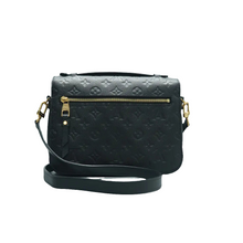 Load image into Gallery viewer, Louis Vuitton Metis Monogram Leather Satchel Bag Black
