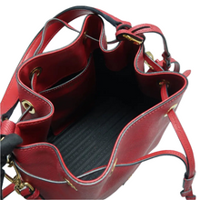 Load image into Gallery viewer, Prada Saffiano Cuir Bucket Bag Red
