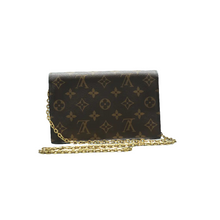 Load image into Gallery viewer, Louis Vuitton Flore chain Monogram Canvas Shoulder Bag Brown
