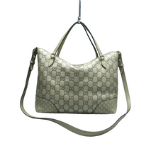 Load image into Gallery viewer, Gucci Bree Leather Satchel Bag Green
