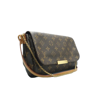 Load image into Gallery viewer, Louis Vuitton Favorite MM Monogram Canvas Crossbody Bag Brown
