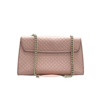 Load image into Gallery viewer, Gucci Emily GG Leather Shoulder Bag Pink
