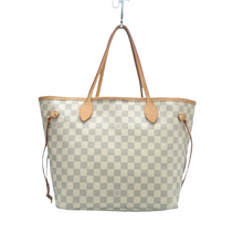 Load image into Gallery viewer, Louis Vuitton Neverfull MM Damier Azur Tote Shoulder Bag Rose Bellarine
