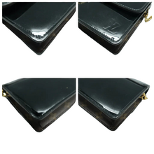 Load image into Gallery viewer, Louis Vuitton Cherrywood Monogram Canvas Compact Wallet Black
