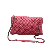 Load image into Gallery viewer, Chanel New Bubble Quilt Flap Iridescent Calfskin Small Shoulder Bag Fuchsia
