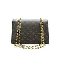 Load image into Gallery viewer, Louis Vuitton Victoire Monogram Canvas Crossbody Bag Blue
