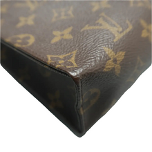 Load image into Gallery viewer, Louis Vuitton Toiletry Pouch 26 Monogram Canvas Clutch Brown
